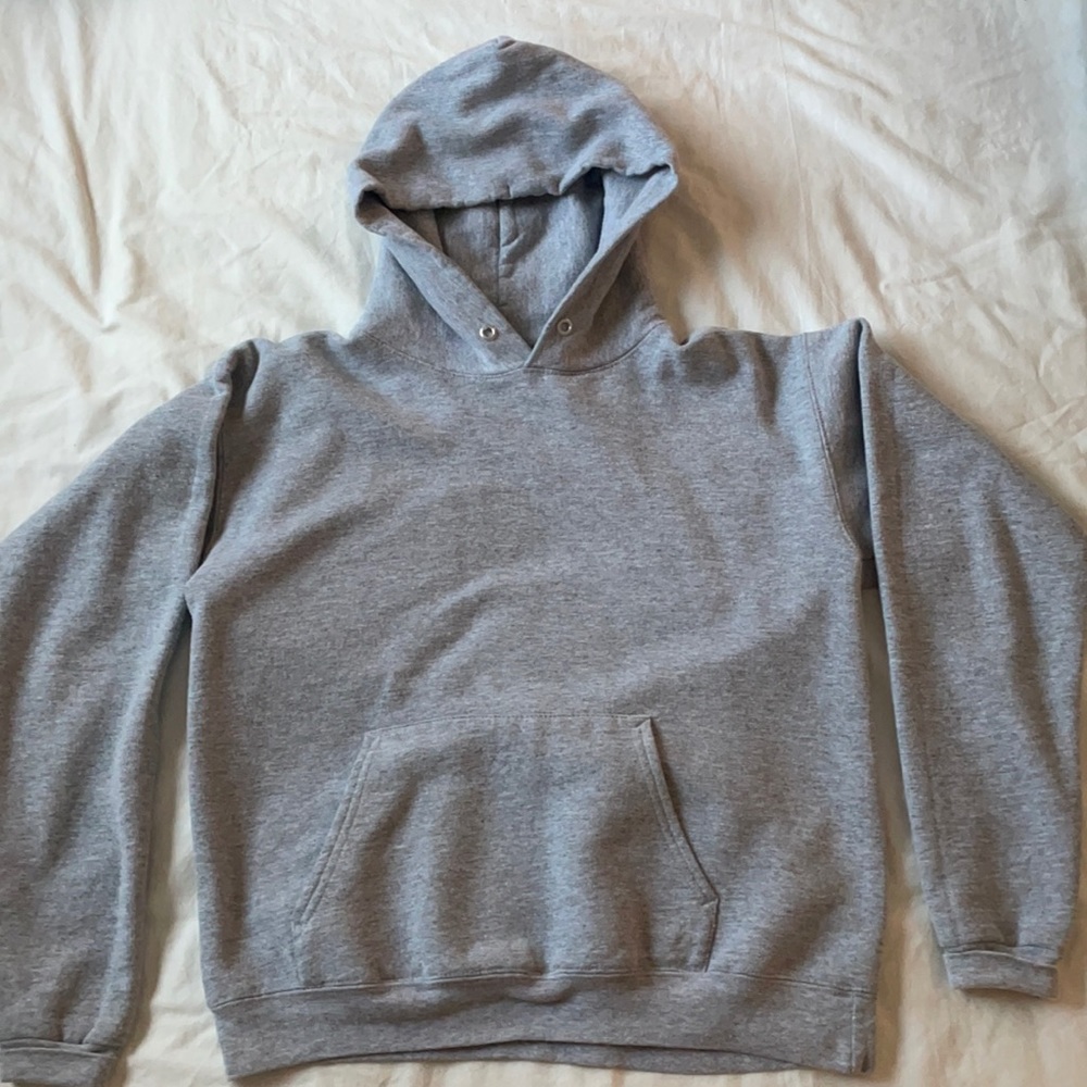 Grey hoodie